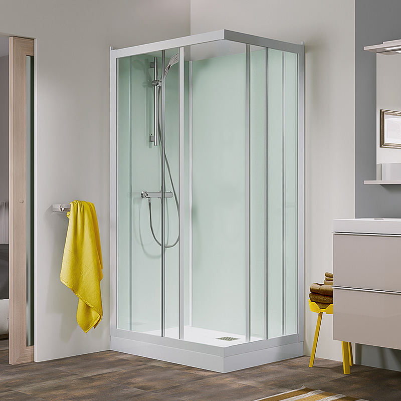 Kineprime Glass cubicle with sliding doors