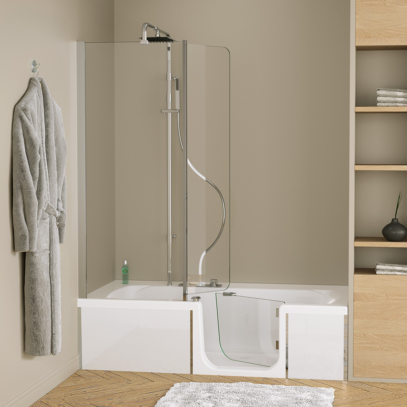 Kineduo recessed with swan neck