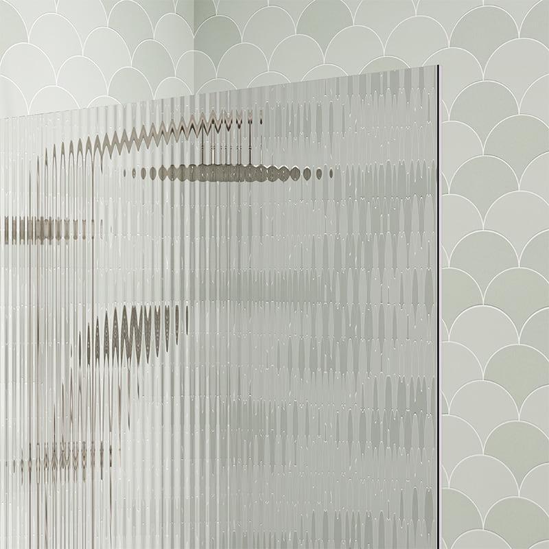 Fluted glass